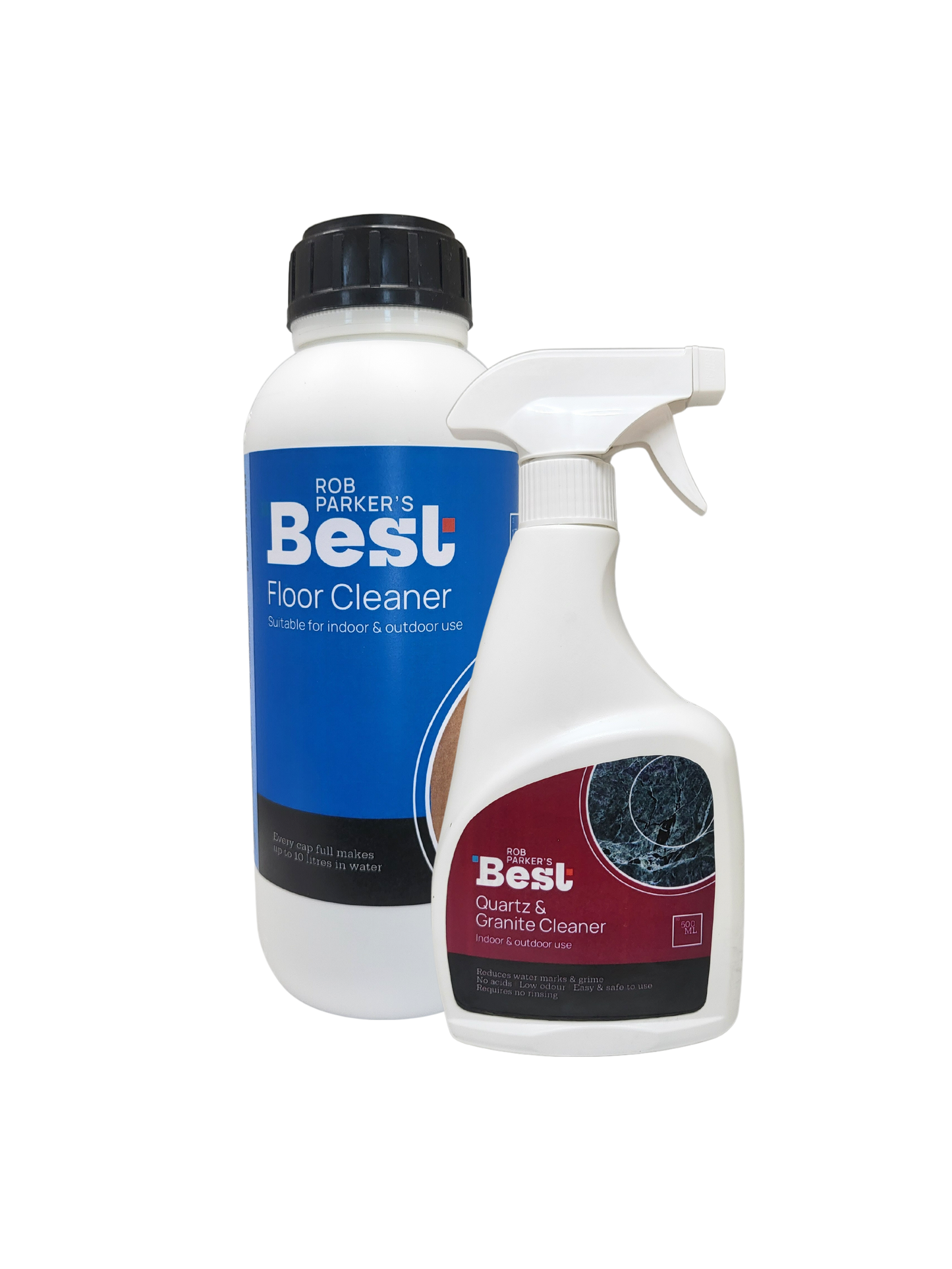 Rob Parker's Best Twin Pack: Quartz & Granite Cleaner & Floor Cleaner